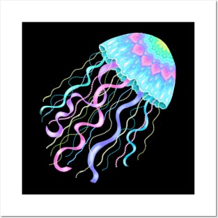 The Rare and Unusual Lollipop Jellyfish Posters and Art